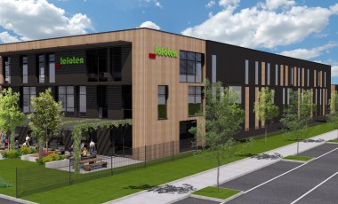 Construction d'un siège social et de l'Atelier de LOFOTEN à Brindas